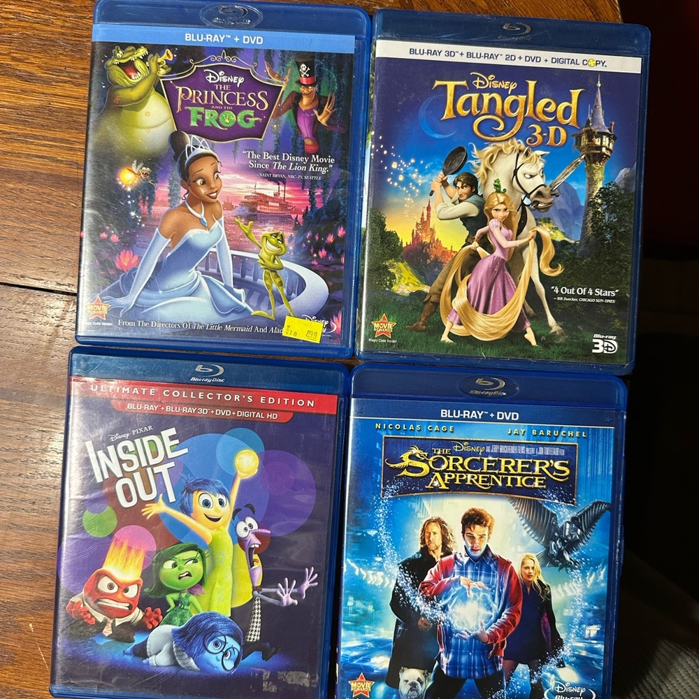 Disney Blu-ray and DVD Collection